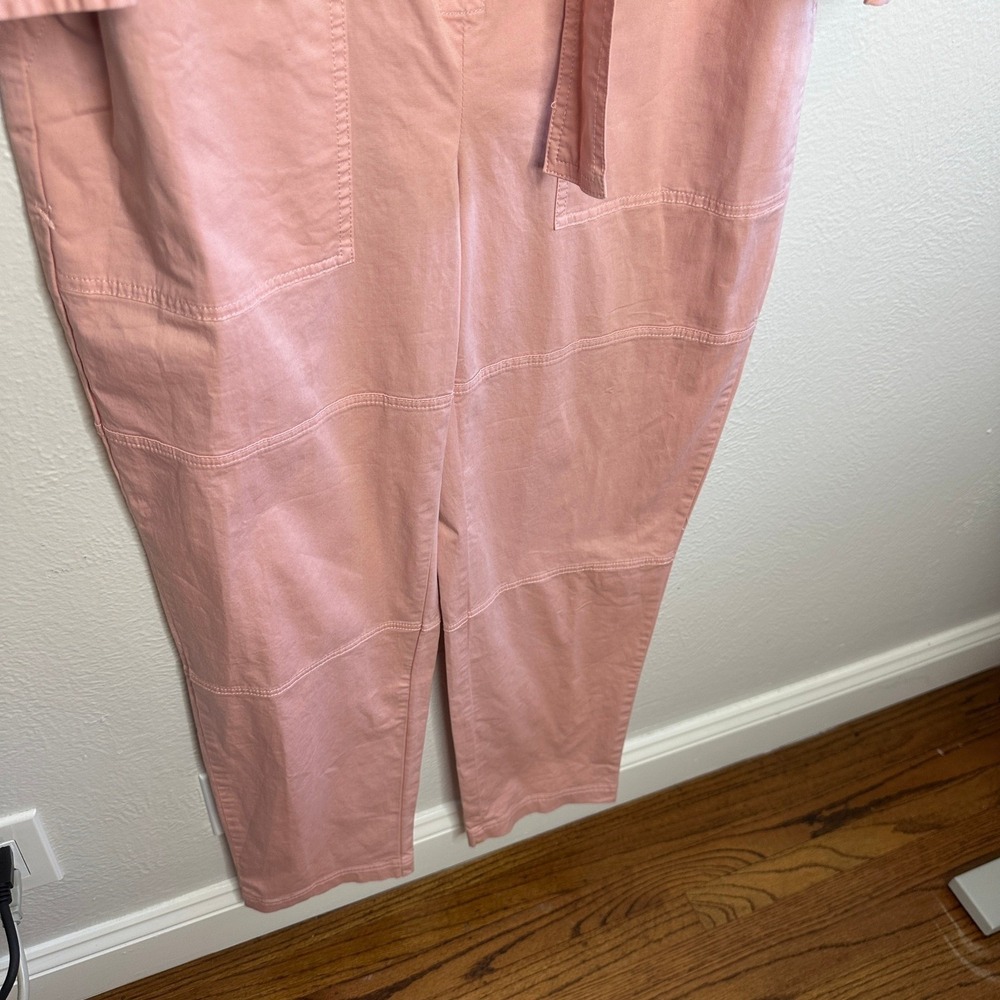 Alex Mill Jo Jumpsuit Misty Rose Pink Cotton Twill Boiler Suit NWT Size Medium - Picture 6 of 7